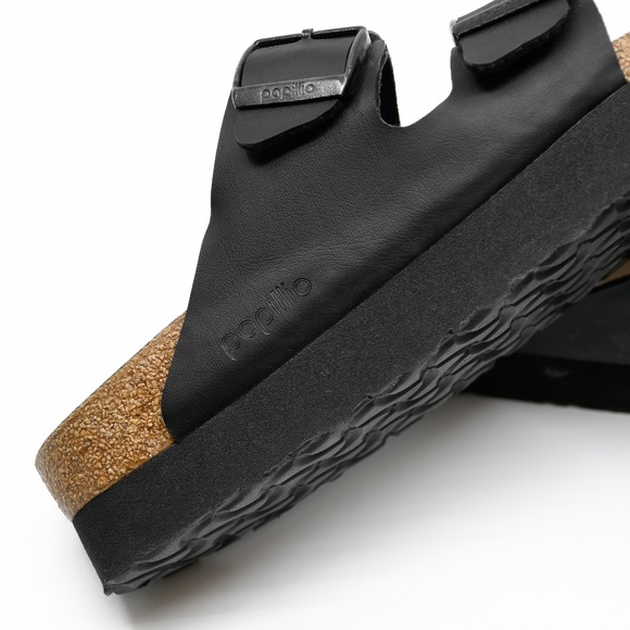 PAPILLIO® by BIRKENSTOCK® Arizona Flex Platform Birko-Flor in Black Size EU 39 - Picture 12 of 13